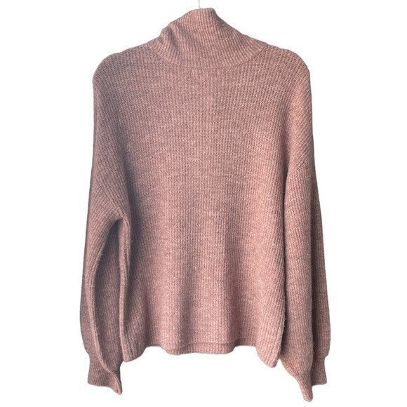 Marled by RC Pink Pullover Button Sweater Size L - Picture 2 of 6